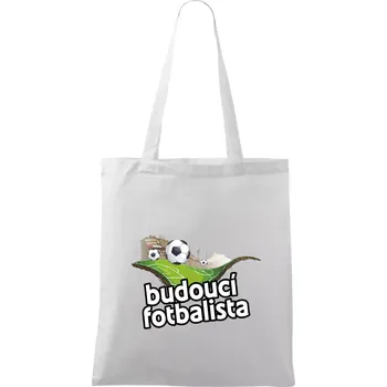 Budoucí fotbalista - Taška bavlněná - 42 x 38 cm ( Bílá )