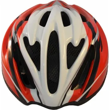 Cyklistická přilba Přilba Sting Milargo M-L (55-61 cm) červeno-černo-bílá