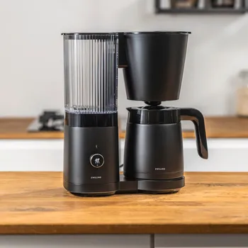 Kávovar ZWILLING Enfinigy 1960 W černý - filtrový kávovar z nerezové oceli