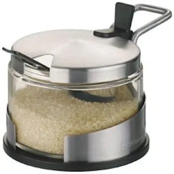 Cukřenka TESCOMA Club 250 ml - skleněná cukřenka s lžičkou