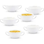 FLORINA CORTINA porcelánové talíře na bujón 400 ml 6 ks.