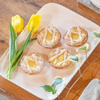 LA PORCELLANA BIANCA Momenti 31 x 22 cm - porcelánový talíř