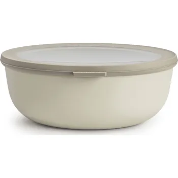 MEPAL Cirqula Nordic White 2,25 l šedá - plastová kuchyňská mísa na s víkem