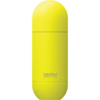 Láhev ASOBU ORB Yellow 0,42 l - termoska z nerezové oceli