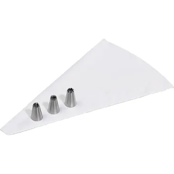 Víceúčelový cukrářský rukáv s 3 špičkami pro hvězdy TALA