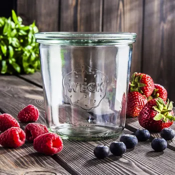 WECK Sturz 0,58 l - zavařovací sklenice s víčkem