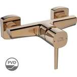 Laveo Pola - nástěnná sprchová baterie bez sprchové sady růžové zlato
