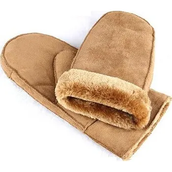 Rukavice Pánské zimní palčáky J2766 krémová