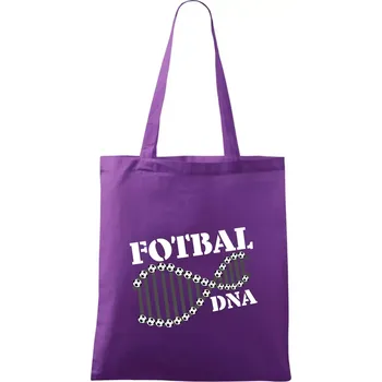 Fotbal DNA - Taška bavlněná - 42 x 38 cm ( Fialová )