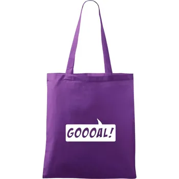 Goooal - Taška bavlněná - 42 x 38 cm ( Fialová )