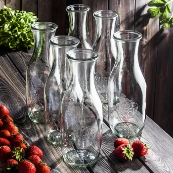 Láhev WECK Saftflasche 1,062 l 6 ks. - skleněné láhve na týden bez víčka