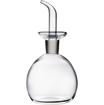 Nádoba na olej a ocet Skleněná láhev na olivový olej a ocet s dávkovačem GIANNINI OLIERA TONDA 0,25 l