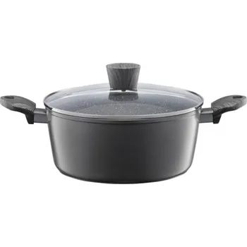 Hrnec AMBITION Loft 6,7 l - hliníkový hrnec s pokličkou