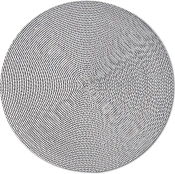 Stolní podložka ZELLER Twist 38 cm šedá - podložka na stůl