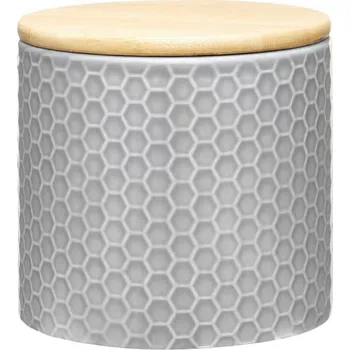 Dóza na potraviny AMBITION Tuvo 0,67 l - keramická nádoba s poklicí