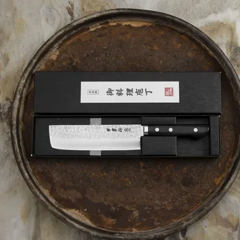 KANETSUNE SEKI 940 16,5 cm - japonský nůž Nakiri z nerezové oceli