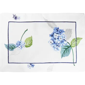 Papírový ubrousek Dekorační polyesterový ubrousek JEDEKA 9504B WHITE 35 x 50 cm