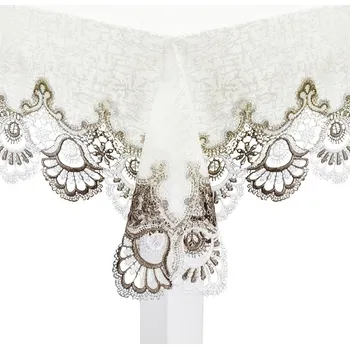 ubrus Polyesterový stolní běhoun JEDEKA GIPIURA 8139 FF 45 x 130 cm