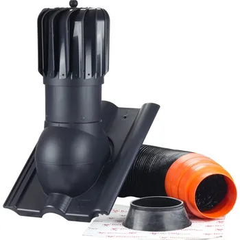 Komplet odvětrání Betonpres Turbína DN150 antracit