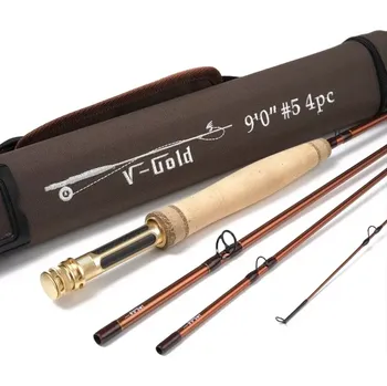 Rybářský prut Muškařský prut Maxcatch V-Gold 9'0" #5