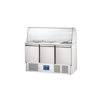 Chladící stůl SALADETA s nástavbou 136,5x70x130cm