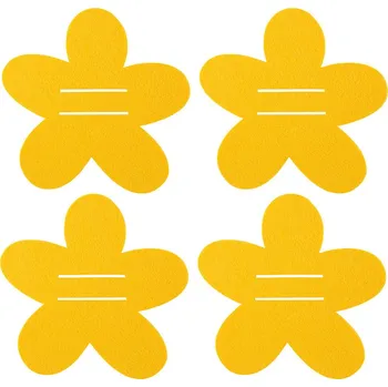 Papírový ubrousek Plstěné kapsičky na příbory 4 ks