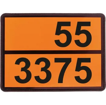 Tabulka jednoúčelová s lisovanými čísly 55/3375