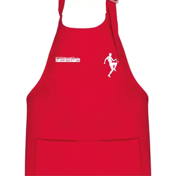 Kuchyňská zástěra Football sport - Dětská zástěra na vaření - Univerzální velikost ( Červená )