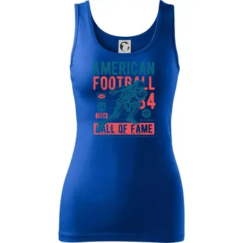 Dámské tričko American Football plakát - Dámské tílko - 2XL ( Královská modrá )
