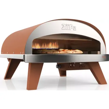 Pec na pizzu ZiiPa Pizza pec na plyn Sedici - oranžová