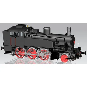 Modelová železnice PIKO 50740 H0 Parní lokomotiva Rh691, ÖBB, Ep.III PI50740