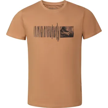 Pánské oblečení Pánské bavlněné triko ALPINE PRO NORD béžová L