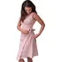 Dámské šaty ESITO Ellena krátké bez rukávů Powder Pink