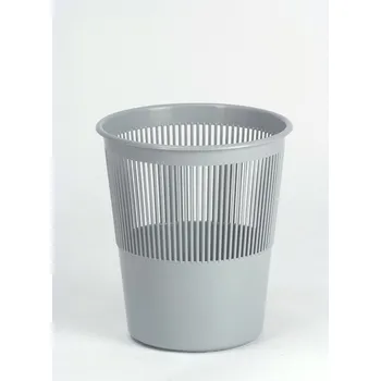 Odpadkový koš Odpadkový koš Chemoplast děrovaný šedý
