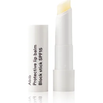 Lesk na rty Abib Protective Lip Balm Block Stick SPF 15 3,3 g