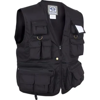 Pánská vesta ROTHCO Vesta UNCLE MILTY ČERNÁ 3XL ČERNÁ - BLACK