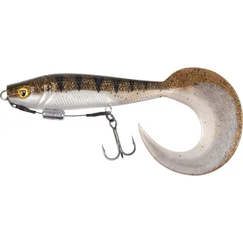 Umělá nástraha Fox Rage Gumová Nástraha Pro Grub Loaded UV Glitter Perch - 12 cm