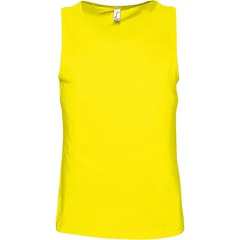 Pánské tílko Sol's Pánské tílko Top Justin 150 g Barva: Žlutá, Velikost: XXL L171
