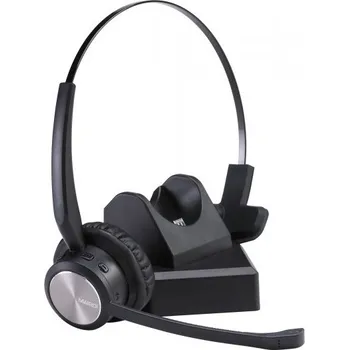 Sluchátka WELL Mairdi MRD-800BTD, bezdrátová náhlavní souprava dvouušní