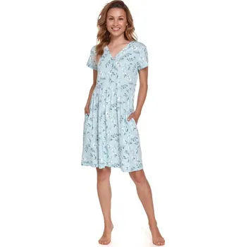Dámské noční prádlo Doctor Nap Kojící noční košile Pool blue Vel. XL