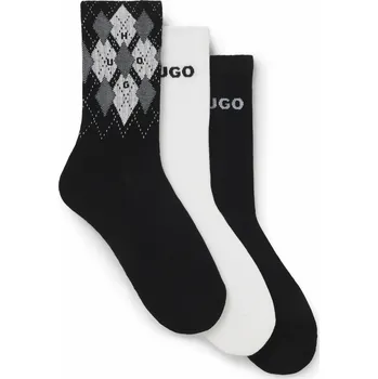 Pánské ponožky Hugo Boss 3 PACK - pánské ponožky HUGO 50543138-001 43-46 + 2 měsíce na vrácení zboží