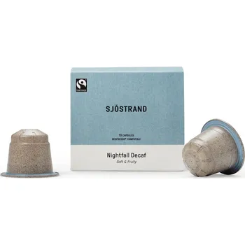Sjöstrand kapsle do kávovaru - 10 kapslí Nightfall Decaf