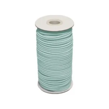 Guma, pruženka kulatá kloboučnická mátová 2 mm, 50m cívka, celé balení