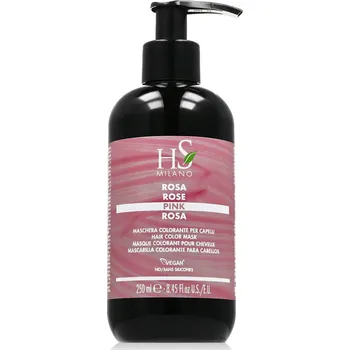 Barva na vlasy HS MILANO Hair Color Mask Pink 250 ml odstin Pink