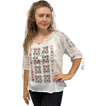 Dámská halenka Halenka s výšivkou č.1 Velikost: M