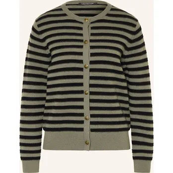 Dámský svetr Luisa Cerano Dámský Pletený Kardigan, olivová / černá, 40