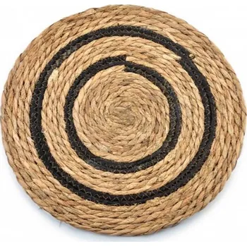 Rohožka Dekorativní rohož z mořské trávy MONDEX BALI TWO WHEELS 38 cm