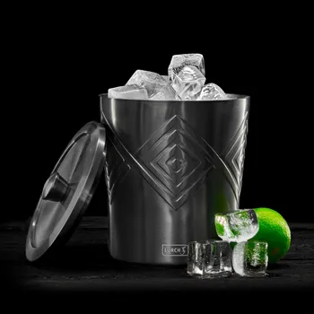 Nádoba na led LURCH Bar 1,5 l - kbelík / nádoba na led z nerezové oceli s poklicí