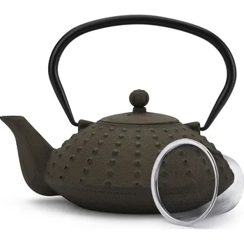 Konvice na čaj Litinová konvice s infuzérem LADO HNĚDÁ 0,8 l