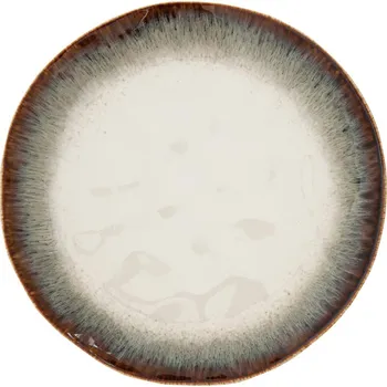 Talíř Porcelánový dezertní talíř EASY LIFE BROWN 21 cm